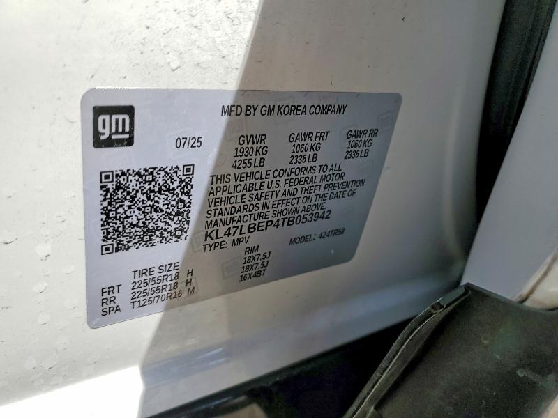 Продажа на аукционе авто 2026 Buick Envista, vin: KL47LBEP4TB053942, номер лота: 50954146