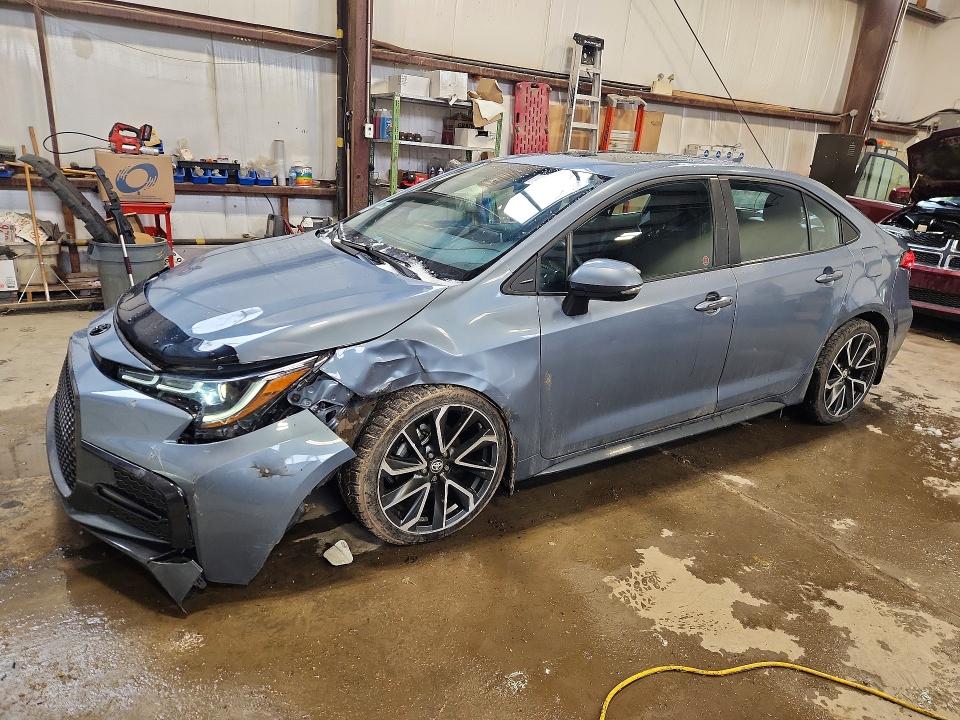 48710056 :رقم المزاد ، 5YFB4MBE6NP123392 vin ، 2022 Toyota Corolla مزاد بيع