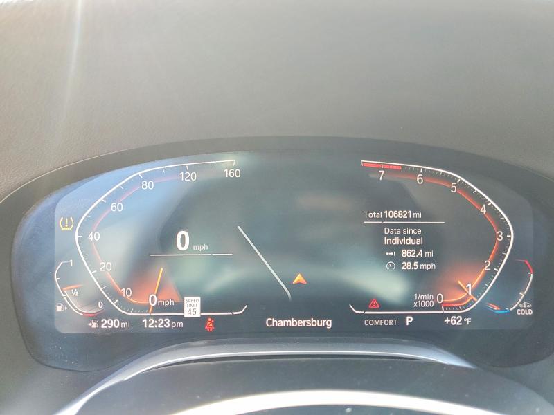 50219256 :رقم المزاد ، WBA7T4C07LGF97409 vin ، 2020 Bmw 740 مزاد بيع