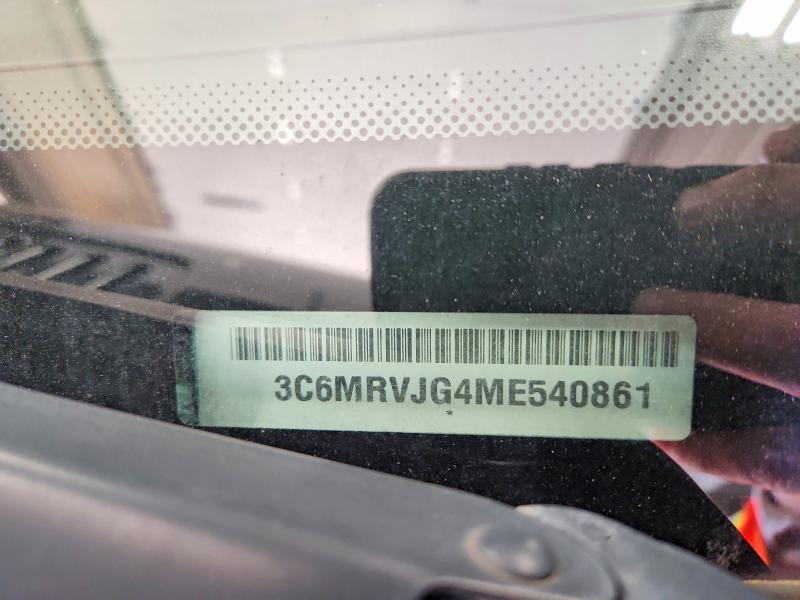 50429316 :رقم المزاد ، 3C6MRVJG4ME540861 vin ، 2021 Ram Promaster 3500 مزاد بيع