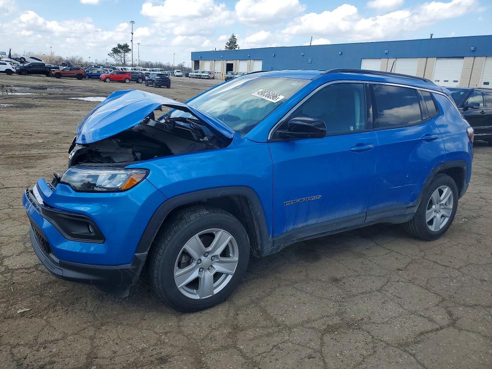 2022 Jeep Compass მანქანა იყიდება აუქციონზე, vin: 3C4NJCBB3NT229737, აუქციონის ნომერი: 49836096