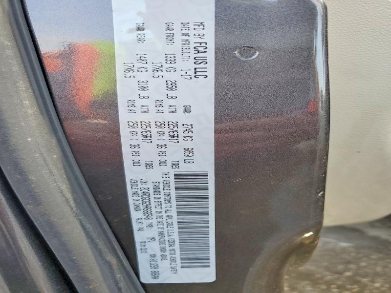 Auction sale of the 2017 Dodge Grand Caravan, vin: 2C4RDGCG2HR666548, lot number: 50981596