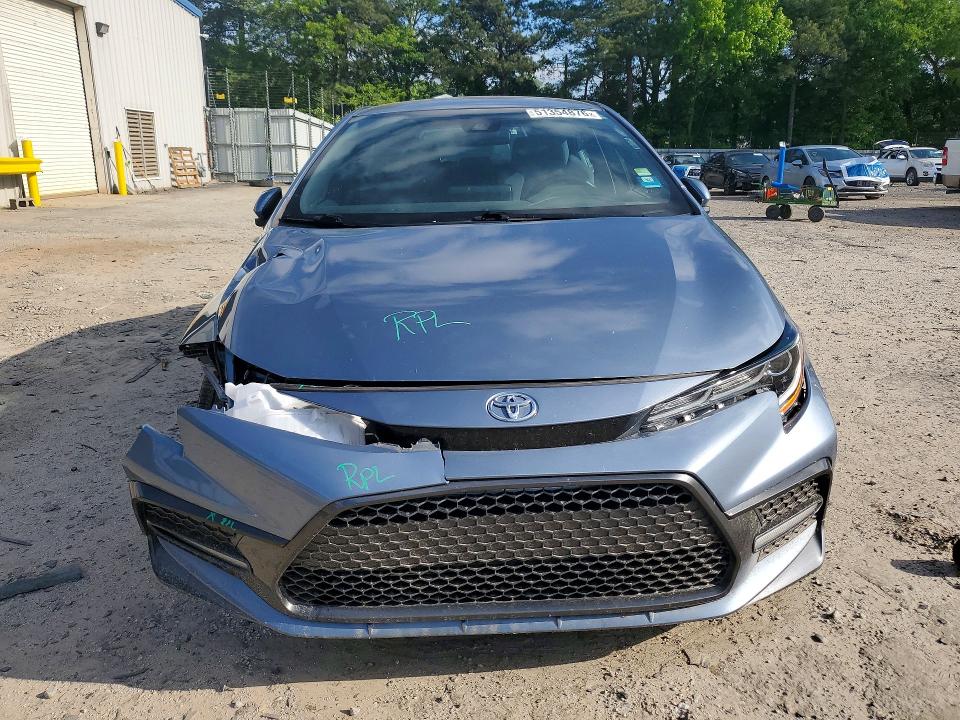 2022 Toyota Corolla მანქანა იყიდება აუქციონზე, vin: 5YFS4MCE1NP119782, აუქციონის ნომერი: 51354876