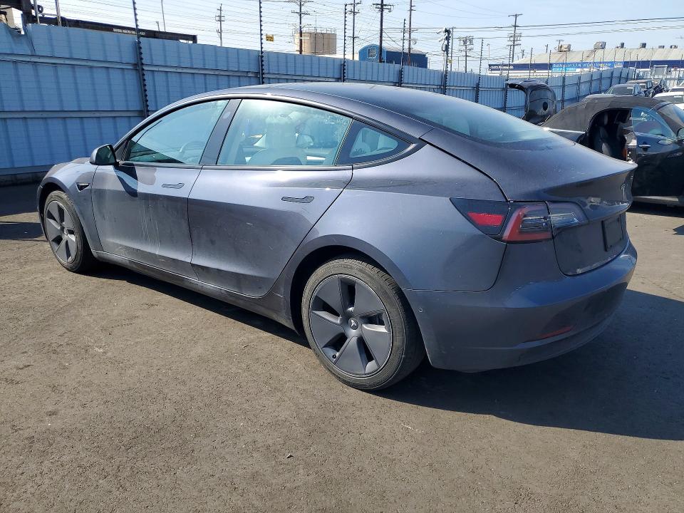 49460446 :رقم المزاد ، 5YJ3E1EB9NF201757 vin ، 2022 Tesla Model 3 مزاد بيع