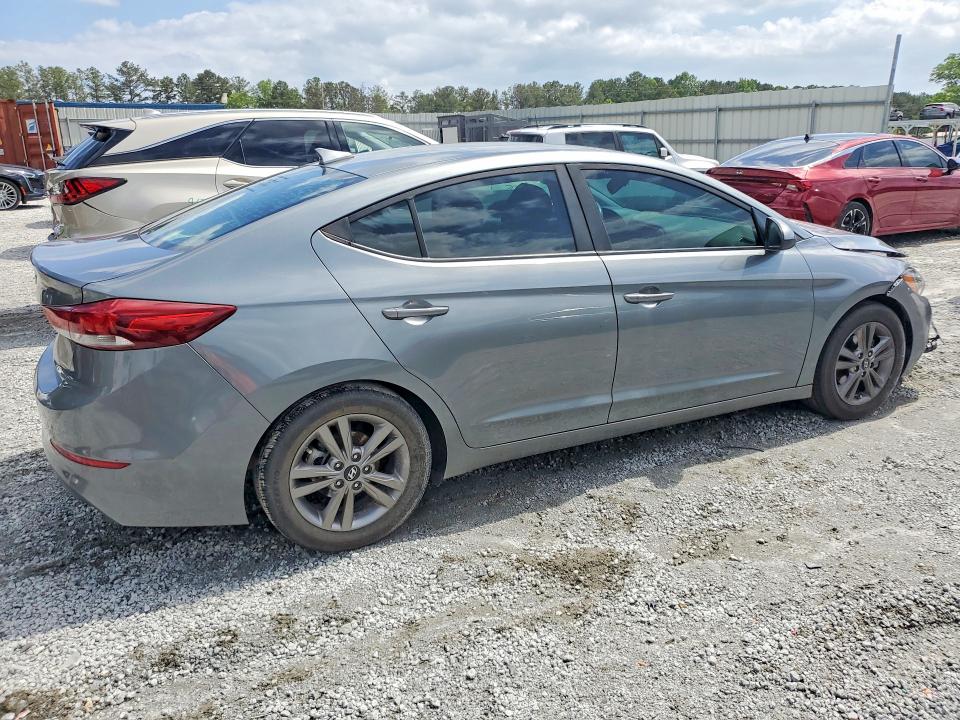 Продаж на аукціоні авто 2018 Hyundai Elantra, vin: KMHD84LF3JU534505, номер лоту: 51442216
