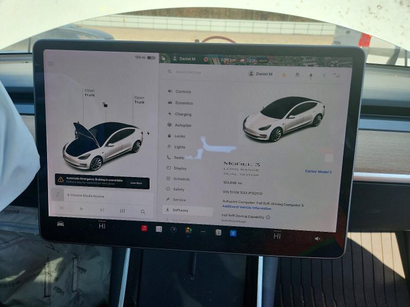 Aukcja sprzedaży 2018 Tesla Model 3, vin: 5YJ3E1EBXJF122012, numer aukcji: 75187805