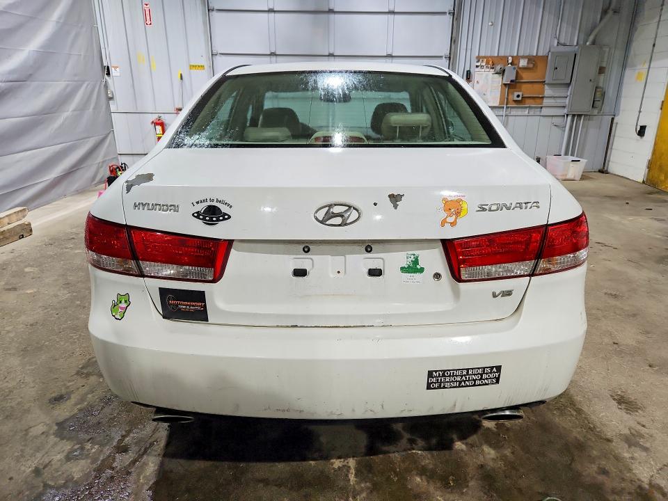 2006 Hyundai Sonata მანქანა იყიდება აუქციონზე, vin: 5NPEU46F86H105443, აუქციონის ნომერი: 51880986