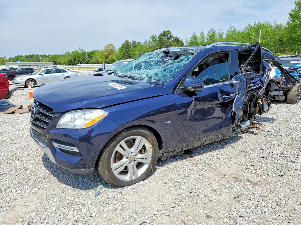 Auction sale of the 2012 Mercedes-benz Ml, vin: 4JGDA2EB9CA028698, lot number: 49023976