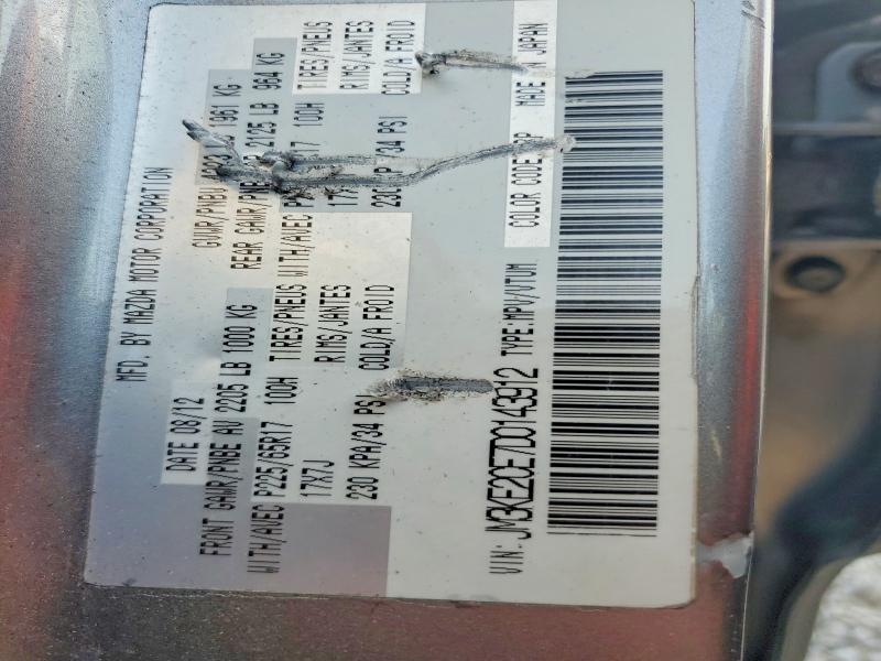 49239796 :رقم المزاد ، JM3KE2CE7D0143912 vin ، 2013 Mazda Cx-5 مزاد بيع