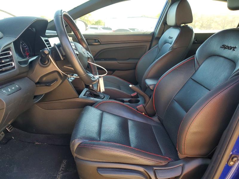 48909576 :رقم المزاد ، KMHD04LB1KU886715 vin ، 2019 Hyundai Elantra مزاد بيع
