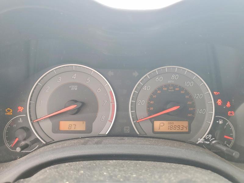 2010 Toyota Corolla მანქანა იყიდება აუქციონზე, vin: 2T1BU4EE7AC423724, აუქციონის ნომერი: 49746346