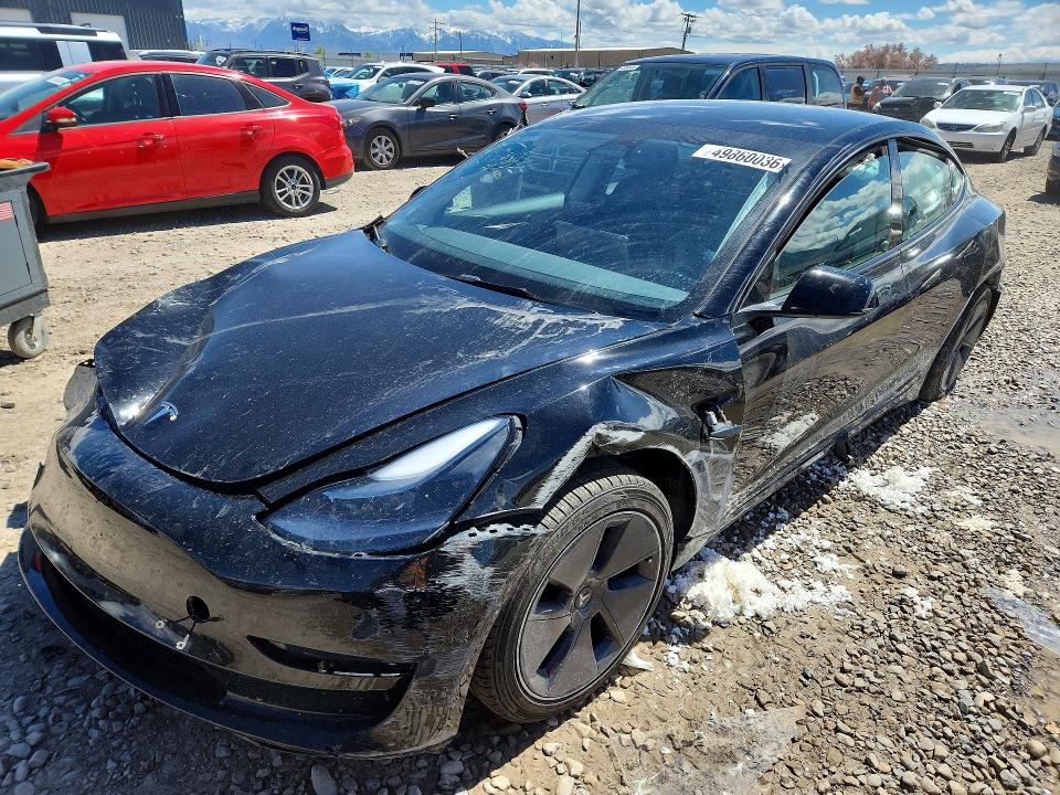 Auction sale of the 2023 Tesla Model 3, vin: 5YJ3E1EB1PF633858, lot number: 49860036
