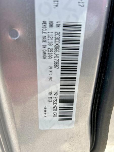 Продаж на аукціоні авто 2018 Dodge Charger, vin: 2C3CDXBG6JH173687, номер лоту: 51147156