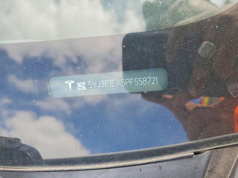 48936956 :رقم المزاد ، 5YJ3E1EA5PF558721 vin ، 2023 Tesla Model 3 مزاد بيع