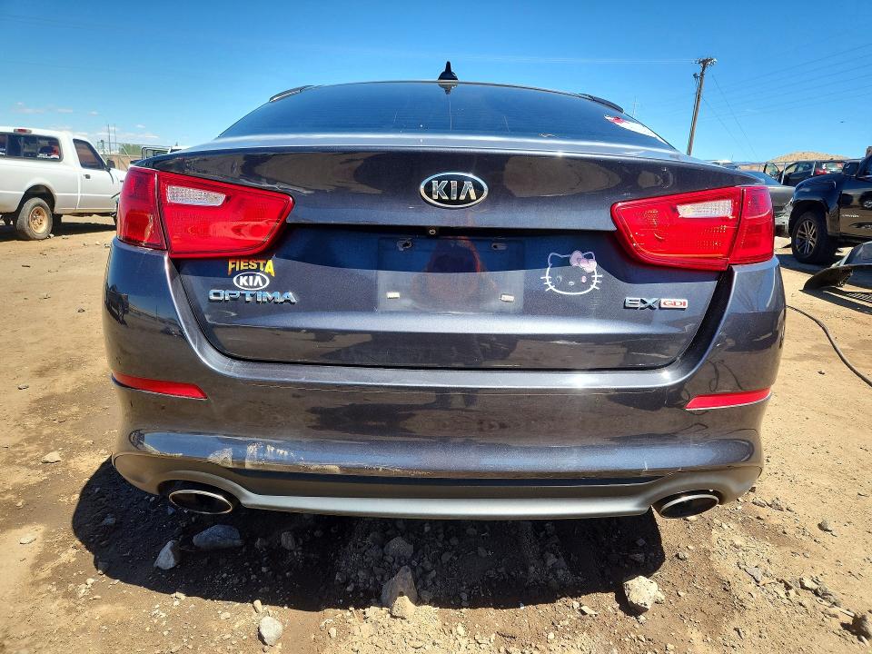 50114206 :رقم المزاد ، 5XXGN4A7XFG516344 vin ، 2015 Kia Optima مزاد بيع