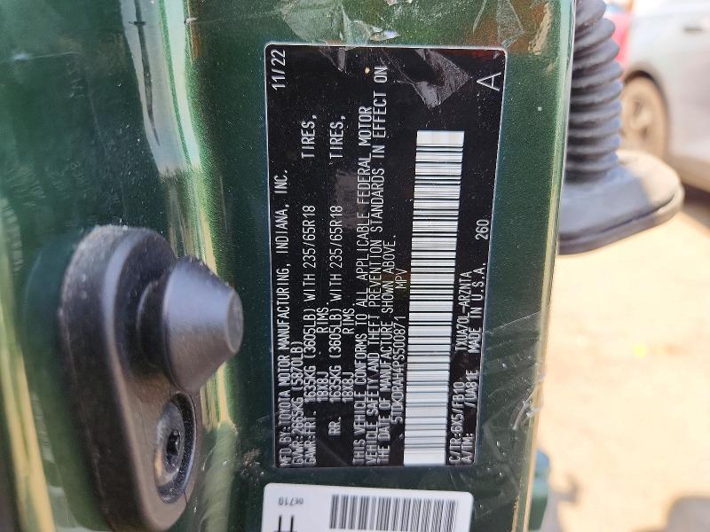 Aukcja sprzedaży 2023 Toyota Highlander, vin: 5TDKDRAH4PS500871, numer aukcji: 51106576