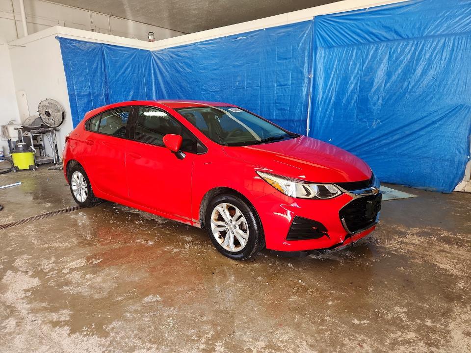 Продаж на аукціоні авто 2019 Chevrolet Cruze, vin: 3G1BC6SM6KS549760, номер лоту: 51117716