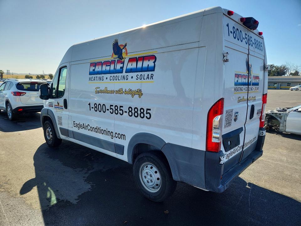 2018 Ram Promaster 1500 მანქანა იყიდება აუქციონზე, vin: 3C6TRVBG6JE152780, აუქციონის ნომერი: 48503836