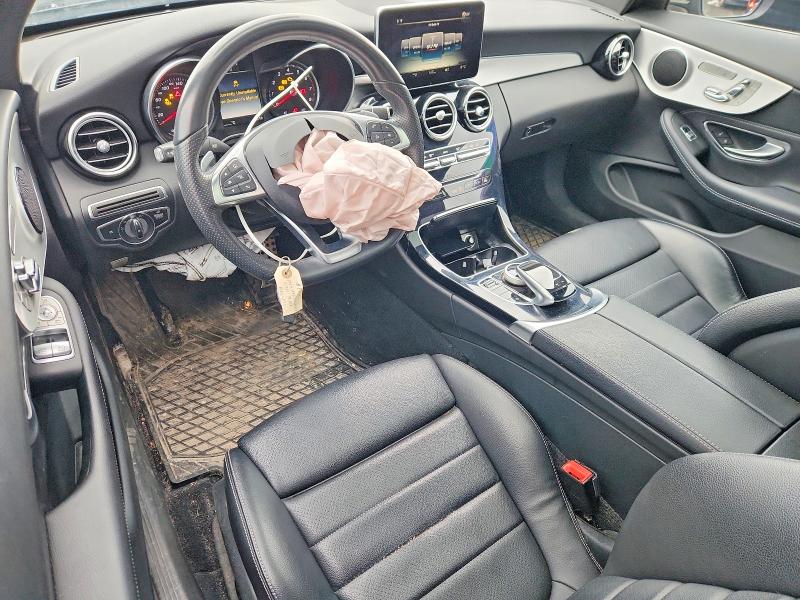 2017 Mercedes-benz C მანქანა იყიდება აუქციონზე, vin: WDDWJ4KB6HF558754, აუქციონის ნომერი: 50673366
