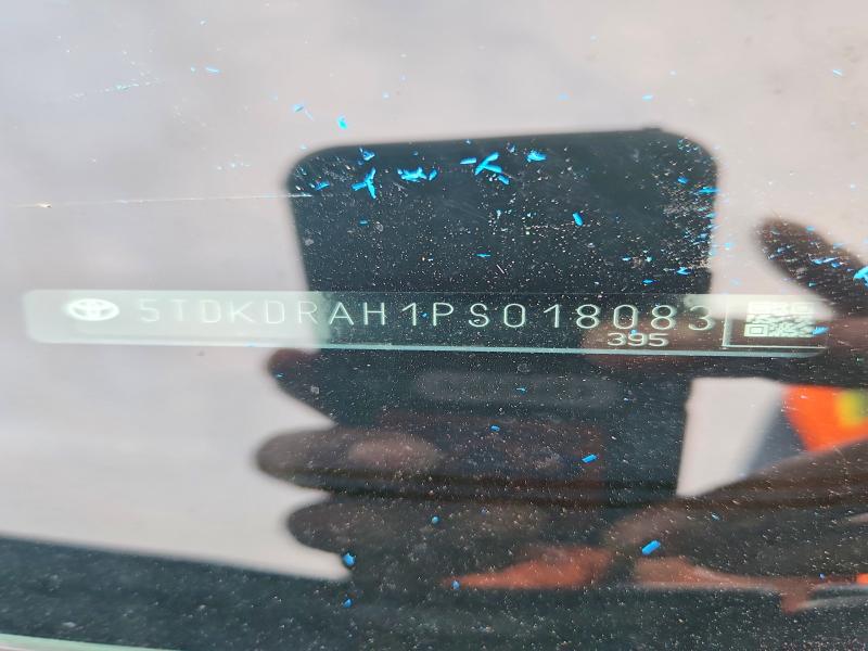 Aukcja sprzedaży 2023 Toyota Highlander, vin: 5TDKDRAH1PS018083, numer aukcji: 51408306