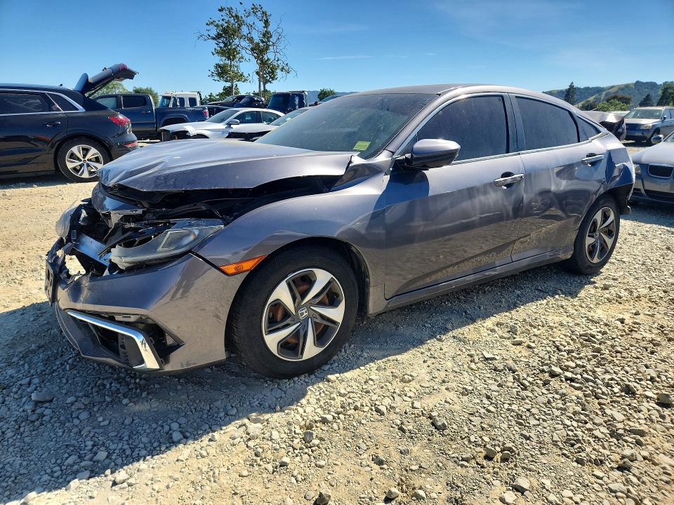 Auction sale of the 2019 Honda Civic, vin: 19XFC2F60KE211251, lot number: 49133796