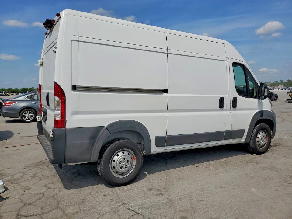 54875356 :رقم المزاد ، 3C6TRVCGXJE112975 vin ، 2018 Ram Promaster 2500 مزاد بيع
