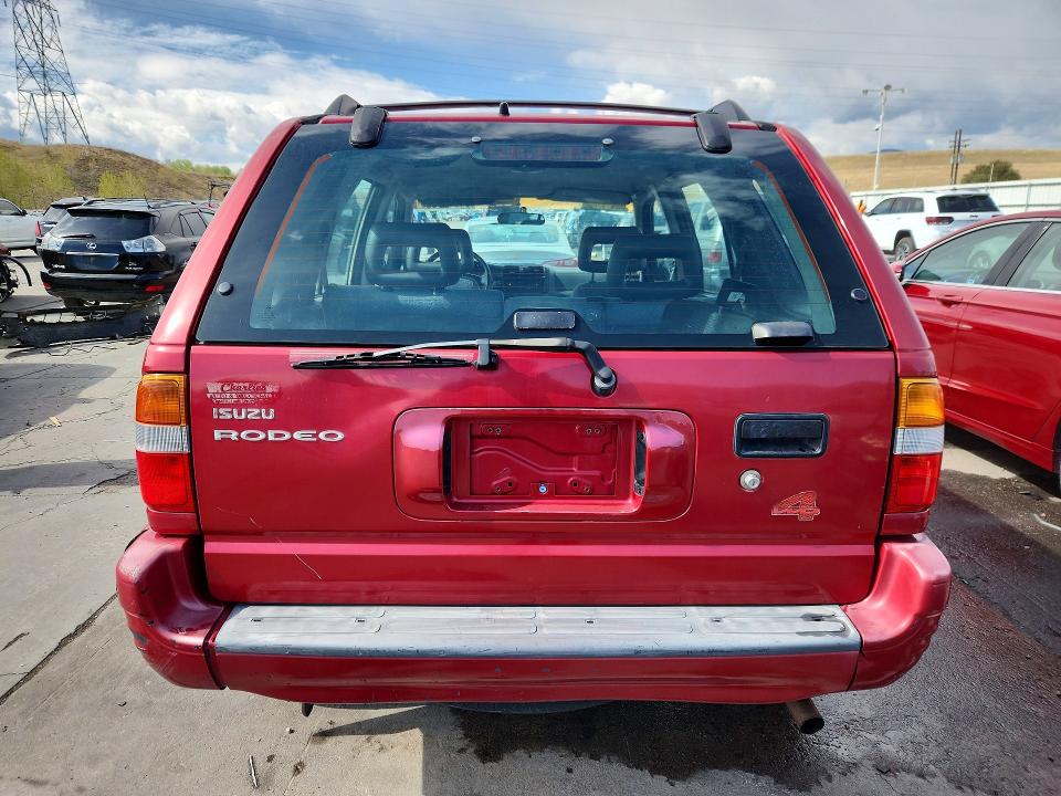 51543786 :رقم المزاد ، 4S2CM58W7W4360380 vin ، 1998 Isuzu Rodeo مزاد بيع