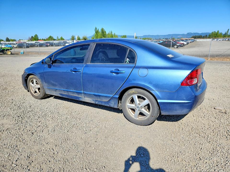51209736 :رقم المزاد ، 1HGFA165X8L052831 vin ، 2008 Honda Civic مزاد بيع