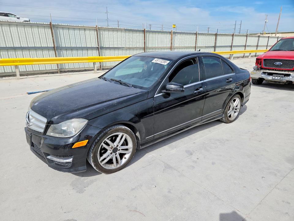 49113286 :رقم المزاد ، WDDGF4HB4DA766491 vin ، 2013 Mercedes-benz C مزاد بيع