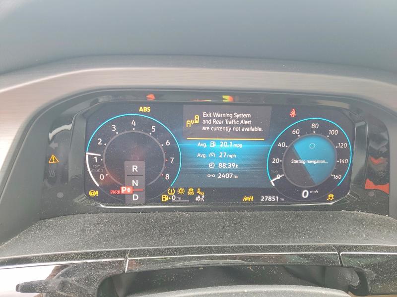 2024 Volkswagen Atlas Cross Sport მანქანა იყიდება აუქციონზე, vin: 1V2JE2CA5RC243187, აუქციონის ნომერი: 51855286