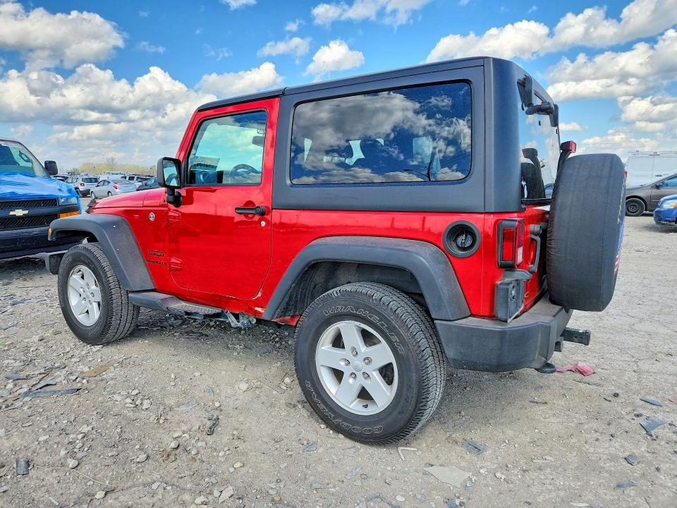 2017 Jeep Wrangler მანქანა იყიდება აუქციონზე, vin: 1C4AJWAGXHL593182, აუქციონის ნომერი: 49753956