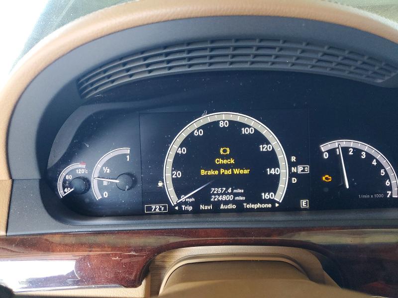 Aukcja sprzedaży 2011 Mercedes-benz S, vin: WDDNG7BB5BA367391, numer aukcji: 49622396