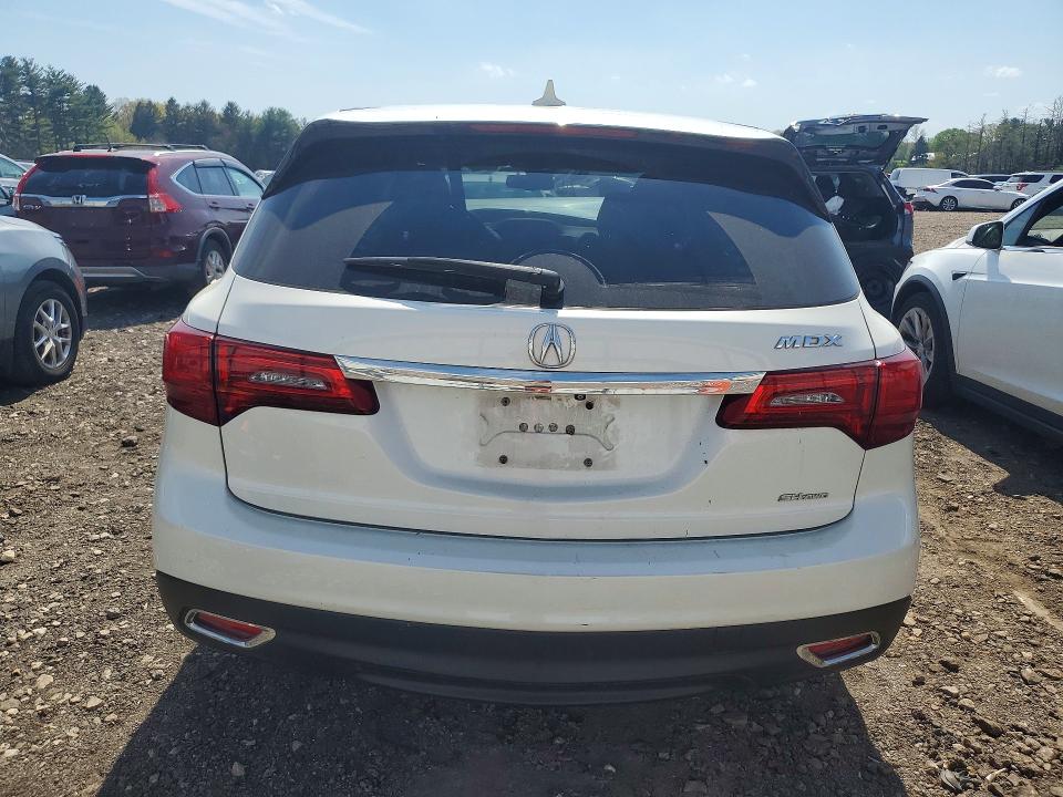 50232026 :رقم المزاد ، 5FRYD4H45FB032442 vin ، 2015 Acura Mdx مزاد بيع