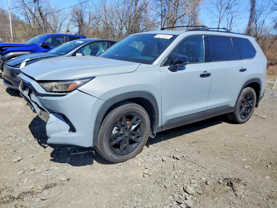 2025 Toyota Grand Highlander Hybrid მანქანა იყიდება აუქციონზე, vin: 5TDACAB50SS054828, აუქციონის ნომერი: 49314556