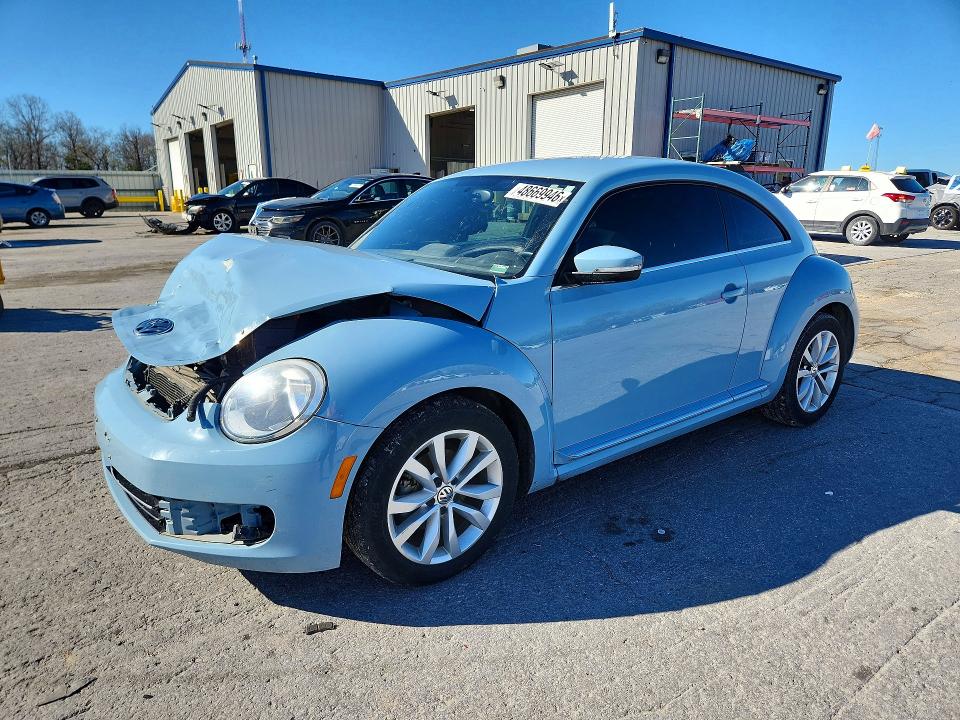 48669946 :رقم المزاد ، 3VWRL7ATXEM655476 vin ، 2014 Volkswagen Beetle مزاد بيع