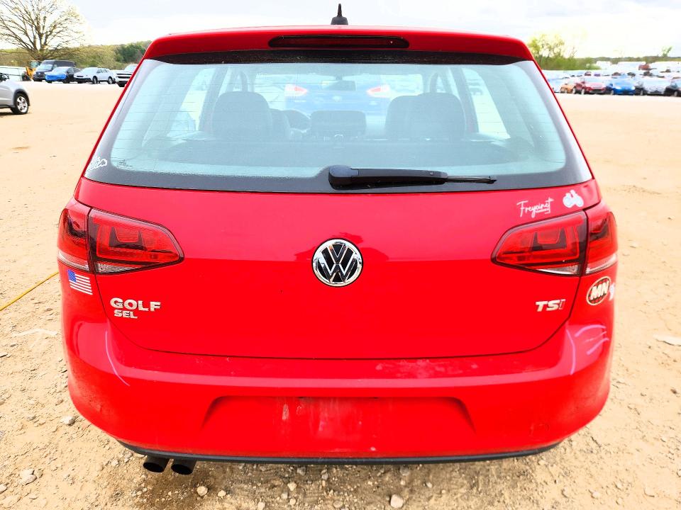 2017 Volkswagen Golf მანქანა იყიდება აუქციონზე, vin: 3VW217AU2HM067785, აუქციონის ნომერი: 51781946
