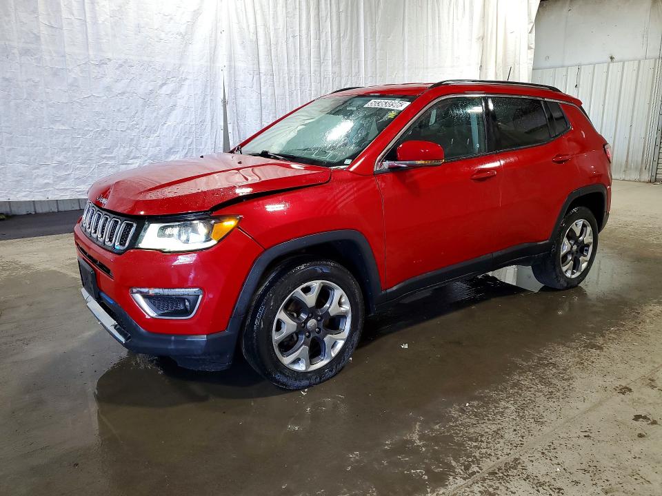 2018 Jeep Compass მანქანა იყიდება აუქციონზე, vin: 3C4NJDCB0JT393848, აუქციონის ნომერი: 50363896