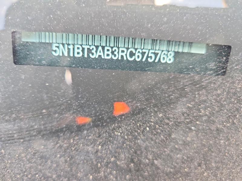 50813806 :رقم المزاد ، 5N1BT3AB3RC675768 vin ، 2024 Nissan Rogue مزاد بيع
