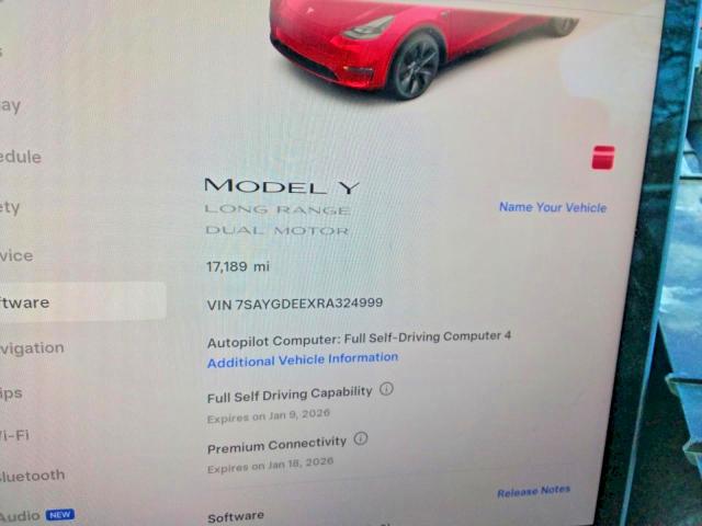 Aukcja sprzedaży 2024 Tesla Model Y, vin: 7SAYGDEEXRA324999, numer aukcji: 47978716