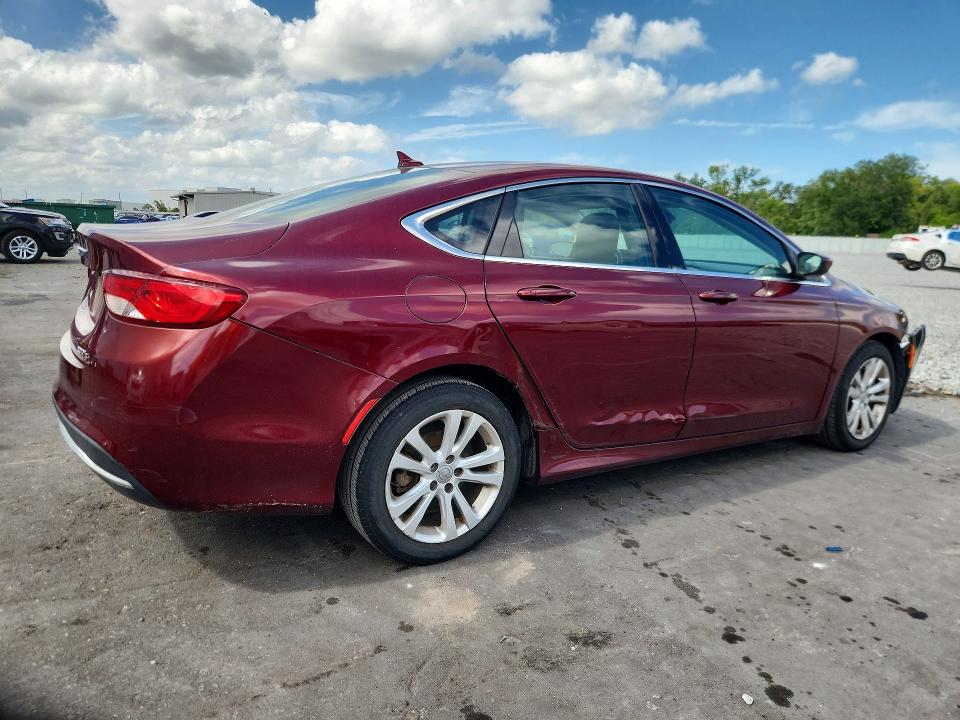 49800006 :رقم المزاد ، 1C3CCCAB7GN167253 vin ، 2016 Chrysler 200 مزاد بيع