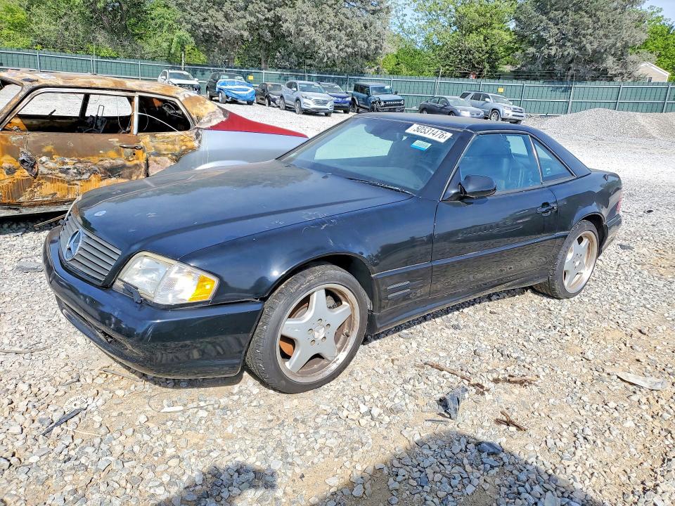 2001 Mercedes-benz Sl მანქანა იყიდება აუქციონზე, vin: WDBFA68F21F198161, აუქციონის ნომერი: 50531476