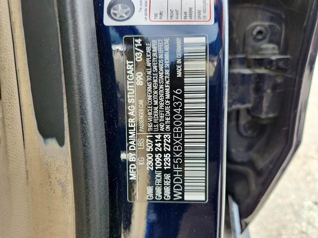 Auction sale of the 2014 Mercedes-benz E, vin: WDDHF5KBXEB004376, lot number: 47662396