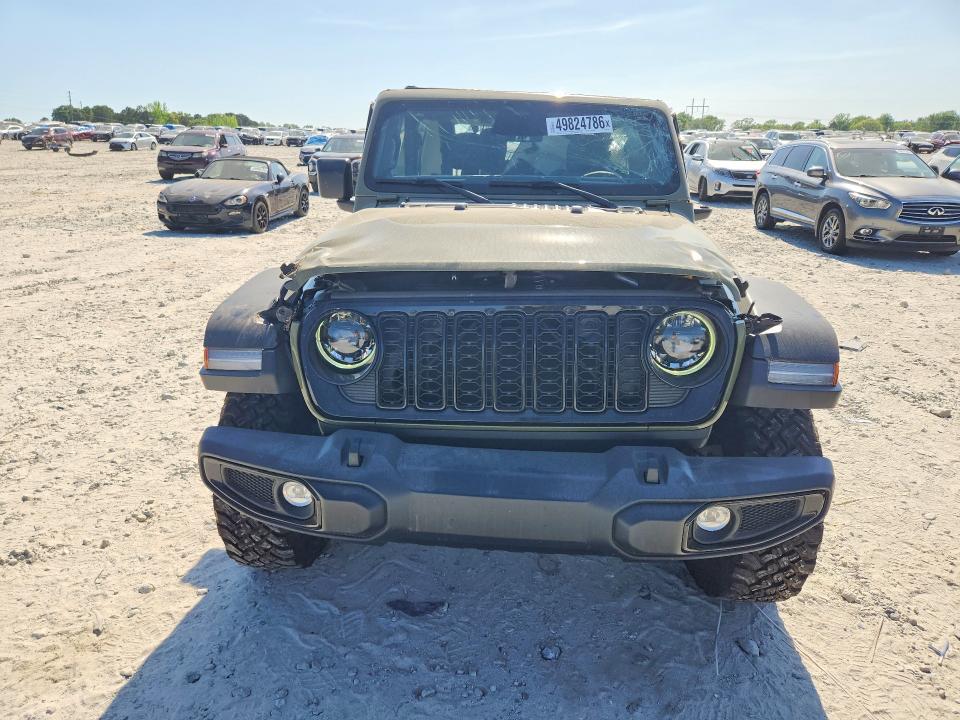 49824786 :رقم المزاد ، 1C4PJXAN4SW631204 vin ، 2025 Jeep Wrangler مزاد بيع