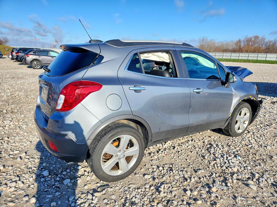 48646926 :رقم المزاد ، KL4CJFSB1FB037688 vin ، 2015 Buick Encore مزاد بيع