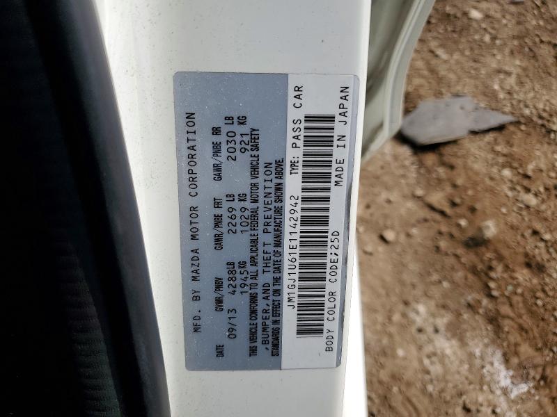 Продажа на аукционе авто 2014 Mazda 6, vin: JM1GJ1U61E1142942, номер лота: 51157726