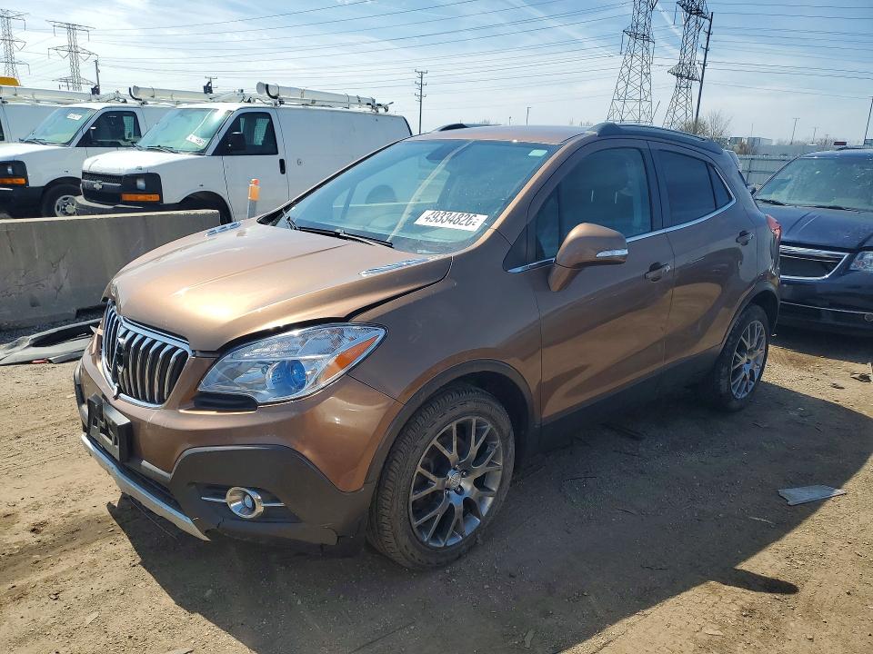 Продаж на аукціоні авто 2016 Buick Encore, vin: KL4CJ1SM5GB615085, номер лоту: 49334826