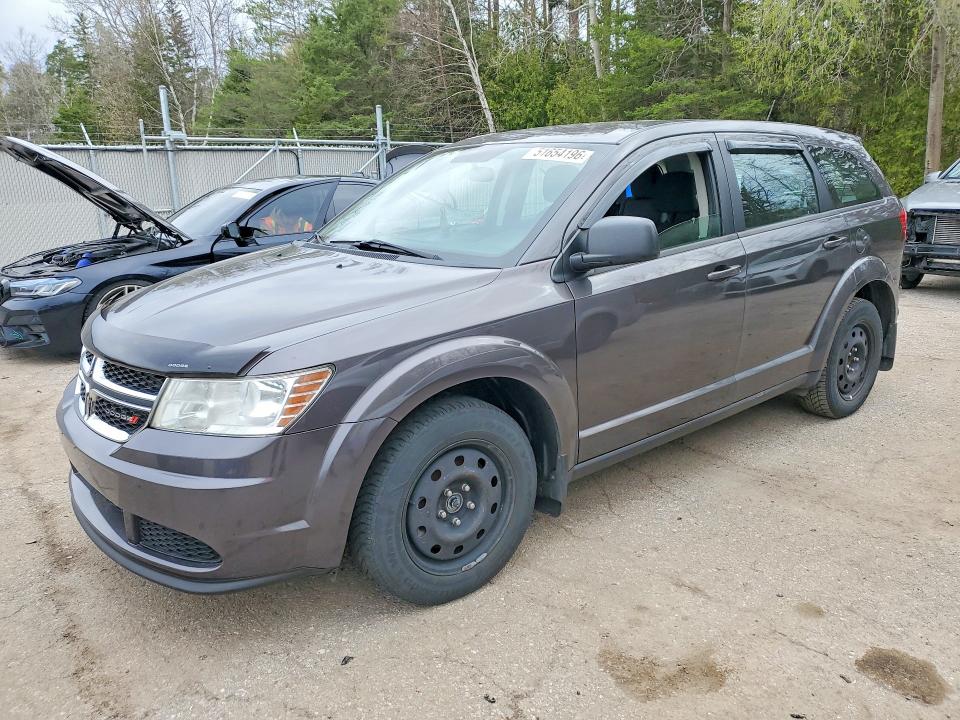 2018 Dodge Journey Se 4dr 2wd მანქანა იყიდება აუქციონზე, vin: 3C4PDCAB4JT216782, აუქციონის ნომერი: 51654196