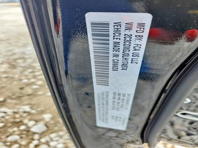 Продаж на аукціоні авто 2020 Dodge Charger, vin: 2C3CDXGJ0LH174874, номер лоту: 51623566