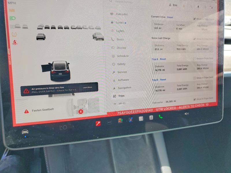 Продаж на аукціоні авто 2023 Tesla Model Y, vin: 7SAYGDEE5PA208140, номер лоту: 47896326