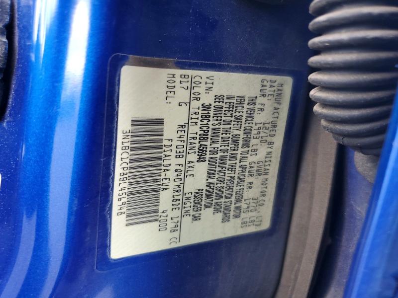 Aukcja sprzedaży 2011 Nissan Versa, vin: 3N1BC1CP8BL456948, numer aukcji: 51689786